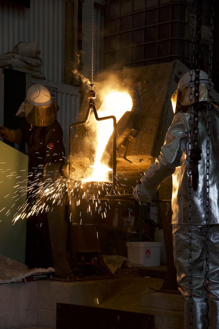 Lockbund Foundry casting in stainless steel