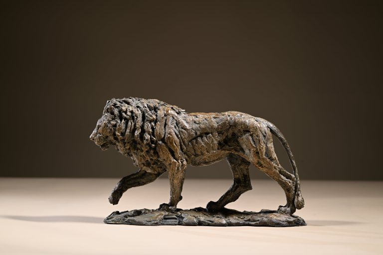 scaled down lion