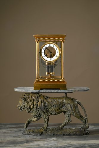 Lion display table by Hamish Mackie