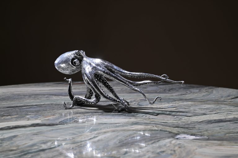 silver octopus