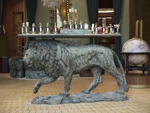 Penhaligons Lion Table by Hamish Mackie
