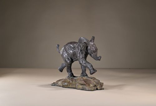 pendant original of elephant calf by Mackie