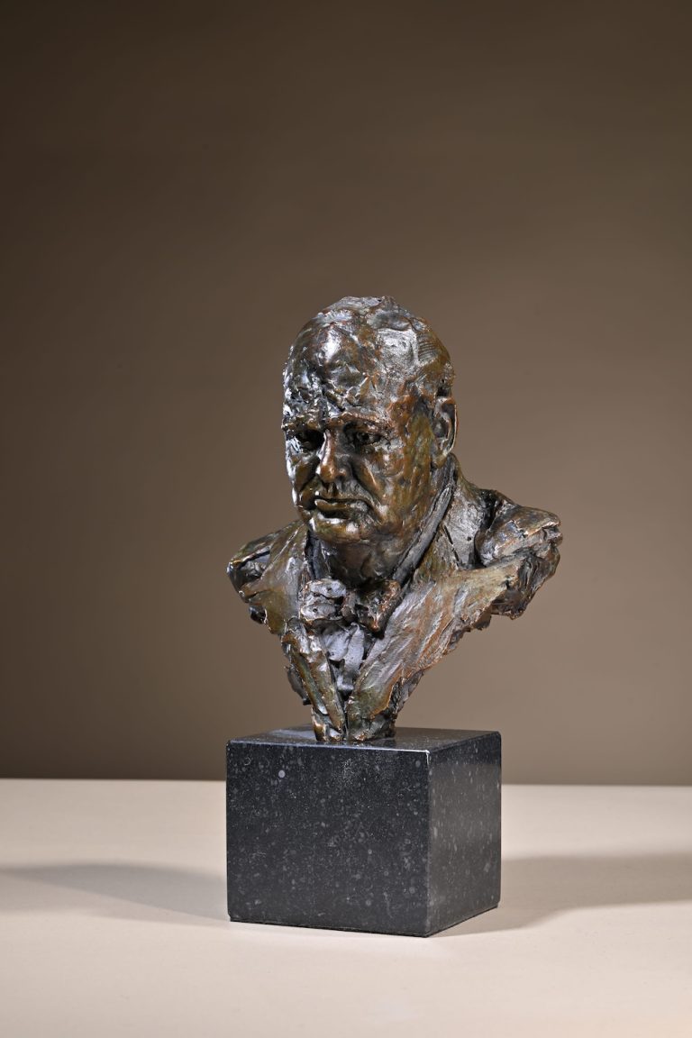 Churchill sculpture